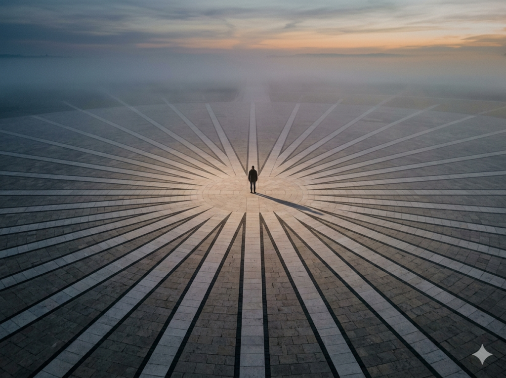 Kierkegaard anxiety — the dizziness of freedom illustrated