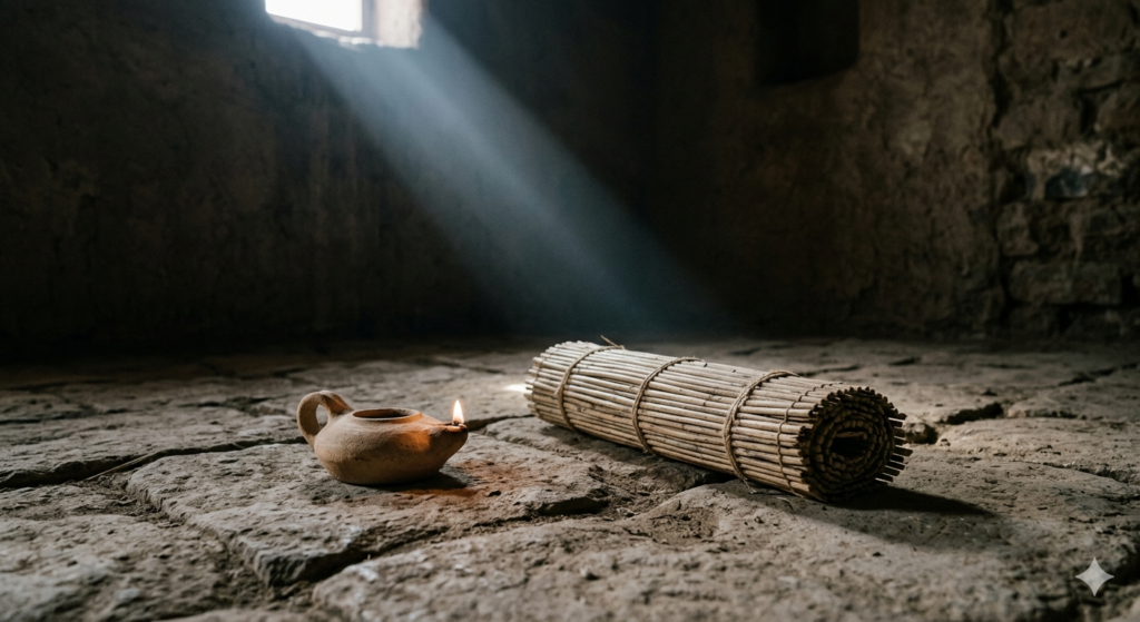 An oil lamp and a reed sleeping mat: the entire estate of Epictetus, the former slave who wrote the ultimate guide to freedom.