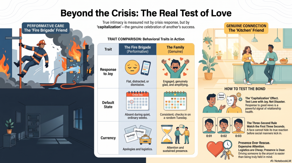 performative care versus real friendship: five practices